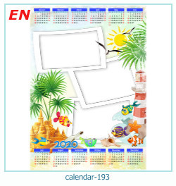 calendar photo frame 193