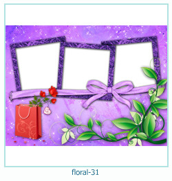 Floral Collages Frames 31