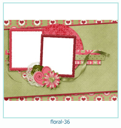 Floral Collages Frames 36