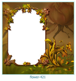 flower Photo frame 421