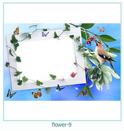 flower year year Photo frame 9