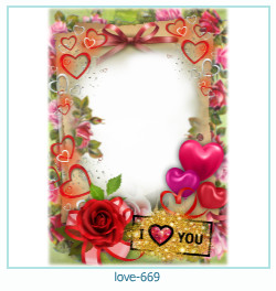 love Photo frame 669